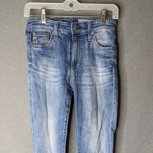 Adriano Goldschmied The Mari AG-ED Denim Jeans Blue 26R EUC High Rise